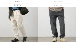 PARAGES / Double Pleated Pants Cotton