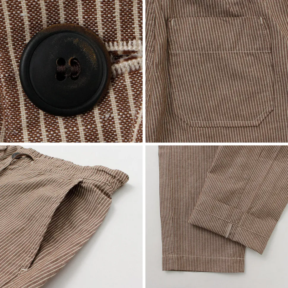 PARAGES / Yoga Pants Linen Cotton