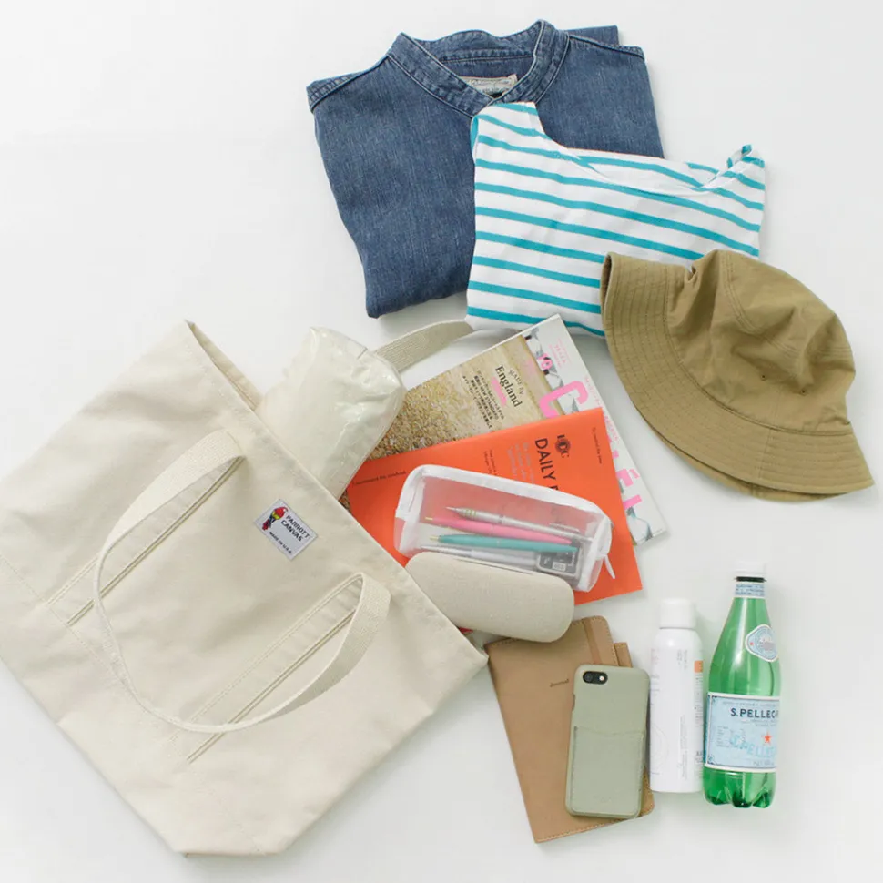 PARROTT CANVAS / Capri Style Tote