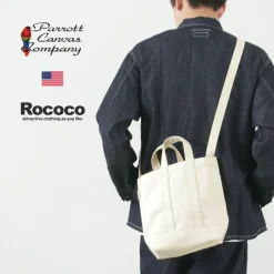 PARROTT CANVAS / Shoulder mini tote