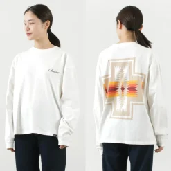 PENDLETON / Back Print Long Sleeve T-Shirt
