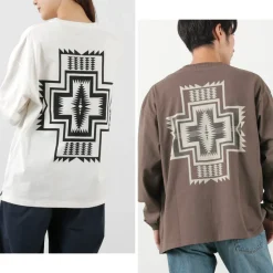 PENDLETON / Back Print Long Sleeve T-Shirt