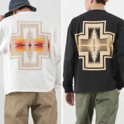 PENDLETON / Back Print Long Sleeve T-Shirt