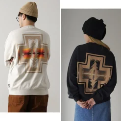 PENDLETON / Back Print Sweatshirt