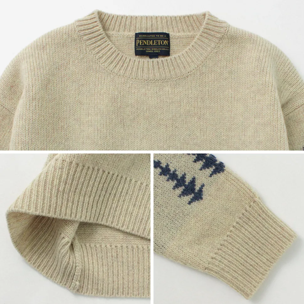 PENDLETON / Crew neck pullover