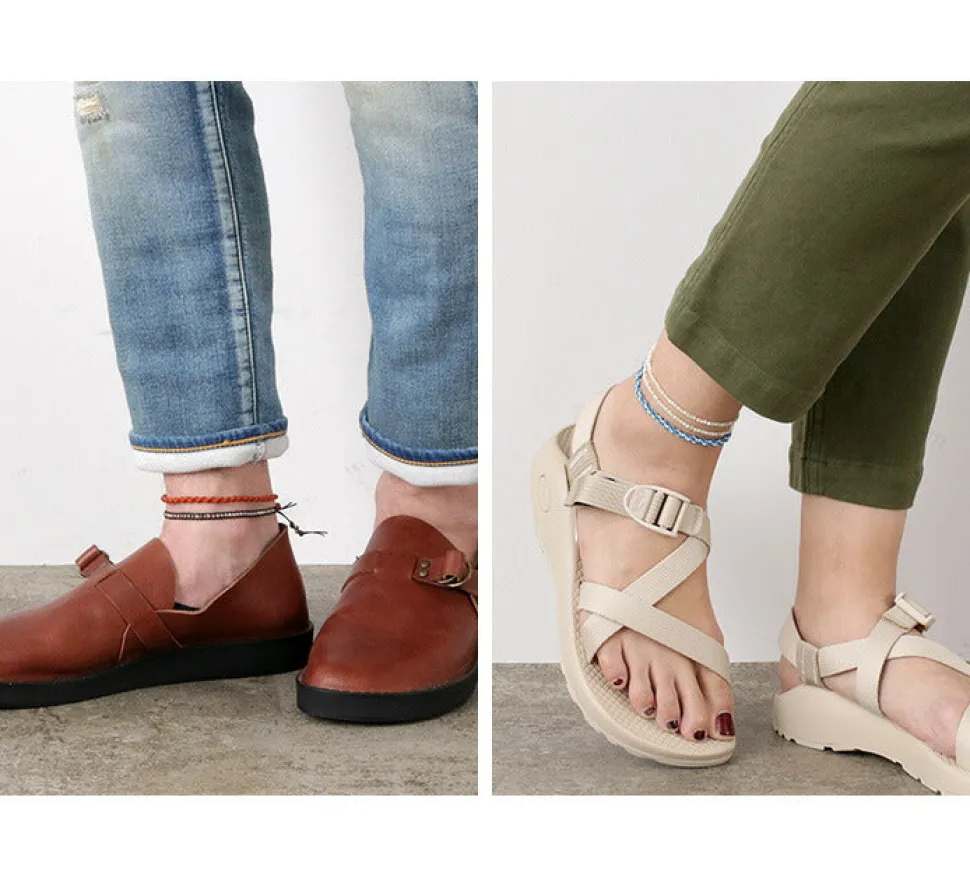 PHADUA / Anklet Wax Cord 2 Tone