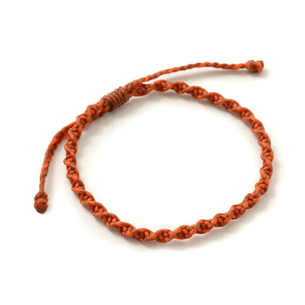 PHADUA / Anklet Wax Cord 2 Tone