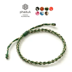 PHADUA / Anklet Wax Cord 2 Tone