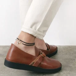 PHADUA / Black onyx bead necklace