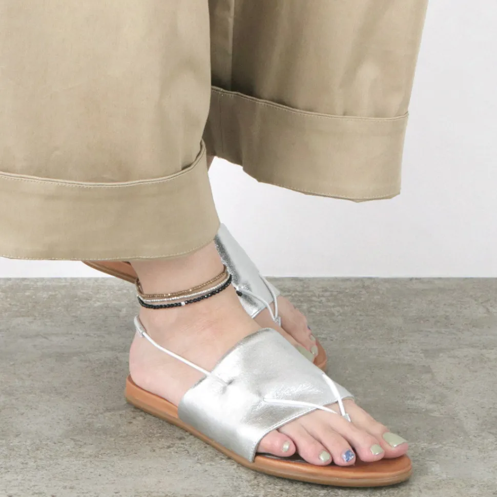 PHADUA / Black onyx (3mm) cut bead anklet adjuster