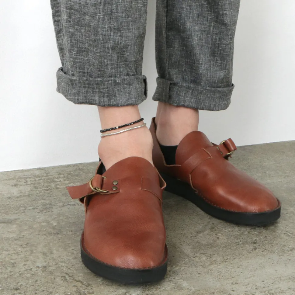 PHADUA / Black onyx (3mm) cut bead anklet adjuster