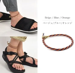 PHADUA / Braid Wax Cord Anklet