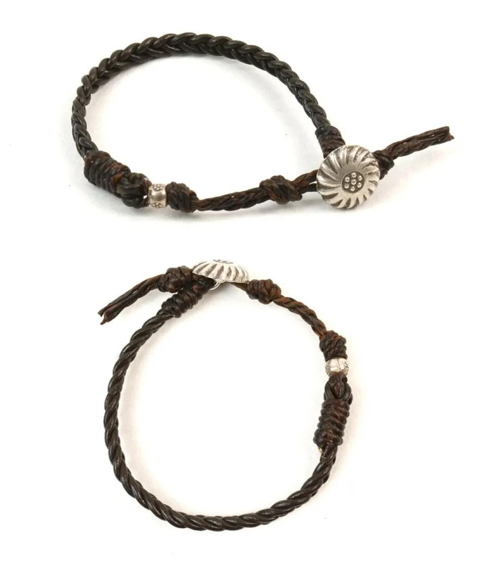 PHADUA / Braydid 1.5mm Leather Single Wrap Bracelet