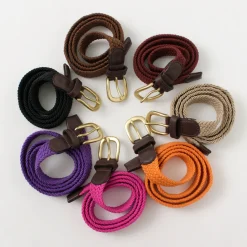 PHADUA / Elastic Narrow Mesh Belt