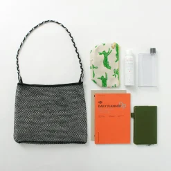 PHADUA / Fishnet Shoulder Mesh Bag