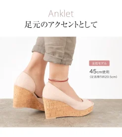 PHADUA / Garnet Cut Beads 2way Accessories