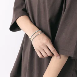 PHADUA / Karen silver bangle/7915