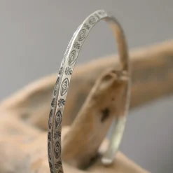 PHADUA / Karen silver bangle/7915