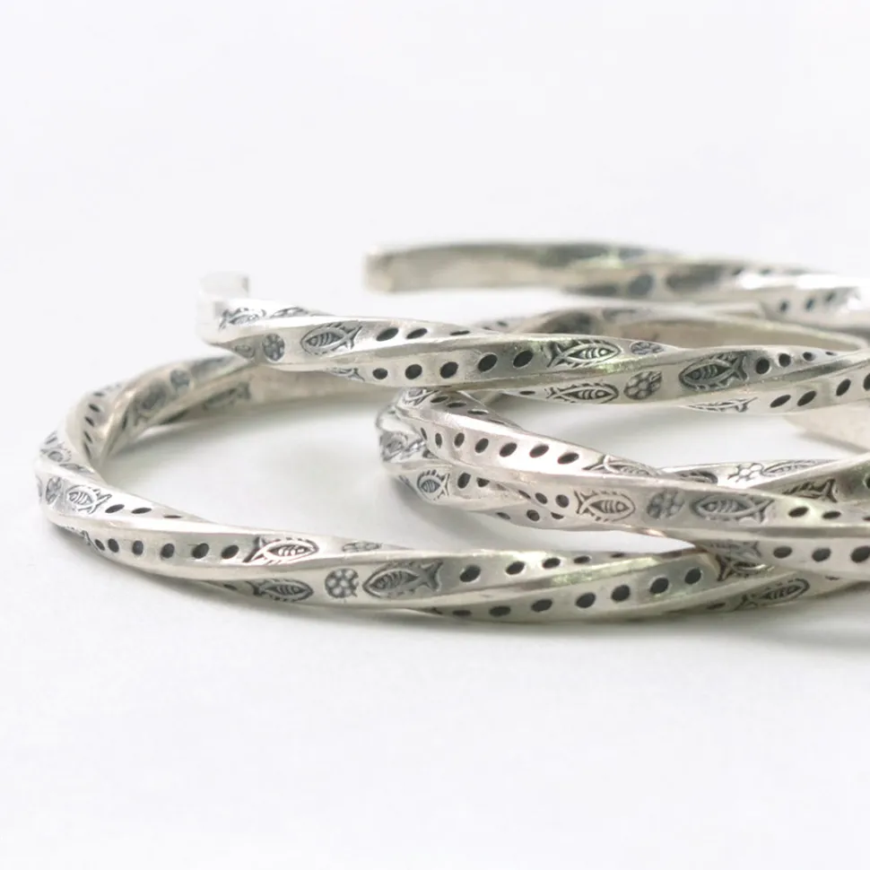 PHADUA / Karen silver bangle/7921