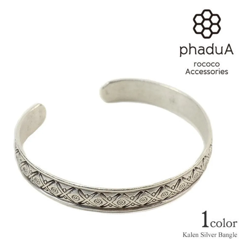 PHADUA / Karen silver bangle