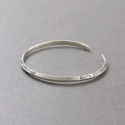 PHADUA / Karen silver bangle / 1438