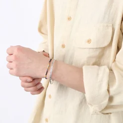 PHADUA / Karen Silver Bangle / 1439