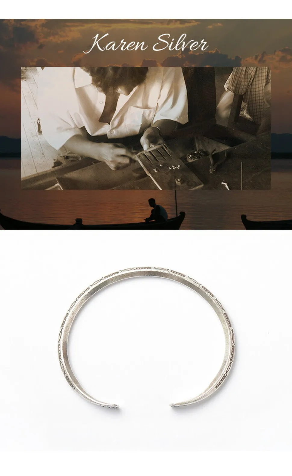 PHADUA / Karen Silver Bangle