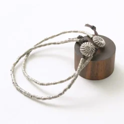 PHADUA / Karen Silver Beaded Concho Anklet