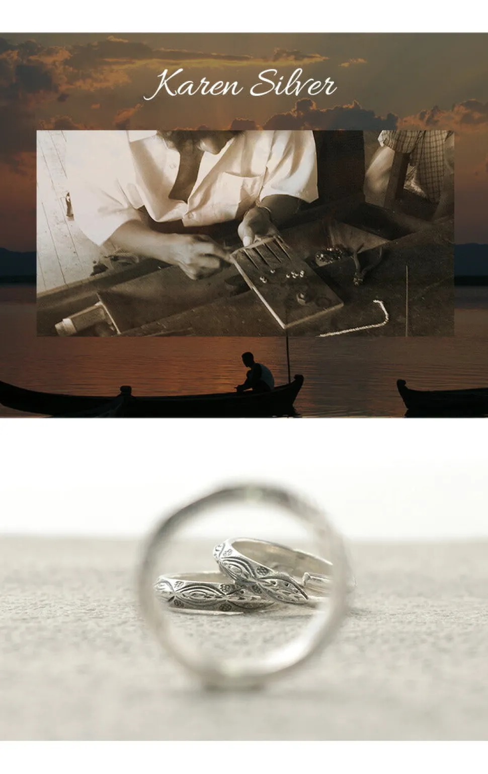 PHADUA / Karen Silver Ring