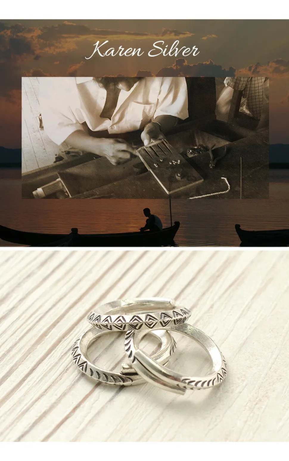 PHADUA / Karen Silver Ring