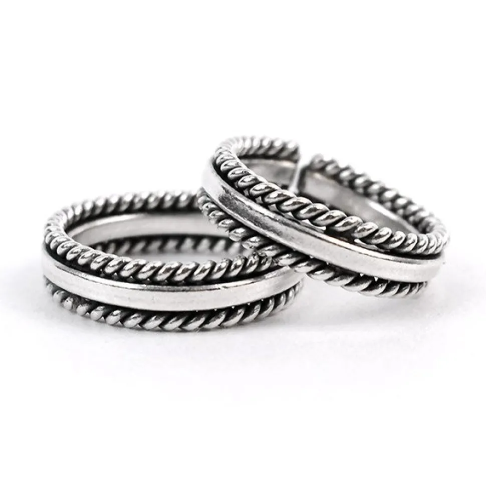 PHADUA / Karen Silver Ring Rope Design