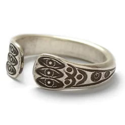 PHADUA / Karen Silver Ring / 6 Eyes