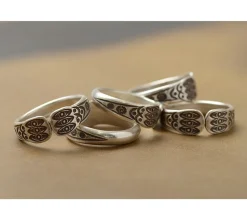 PHADUA / Karen Silver Ring / 6 Eyes