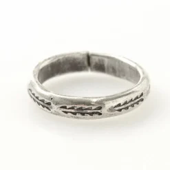 PHADUA / Karen Silver Ring / Long Leaf