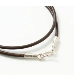 PHADUA / Leather choker (2.5mm) necklace