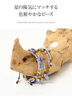 PHADUA / Multi Handmade Beaded Bracelets