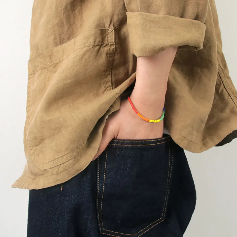 phaduA / Multicolor Glass Bead Bracelet