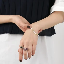 phaduA / Multicolor Glass Bead Bracelet