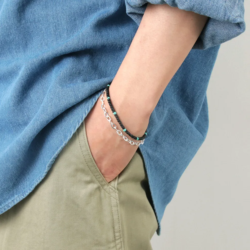 phaduA / Multicolor Glass Bead Bracelet