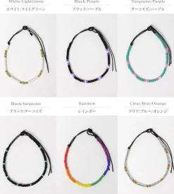 phaduA / Multicolor Glass Bead Bracelet