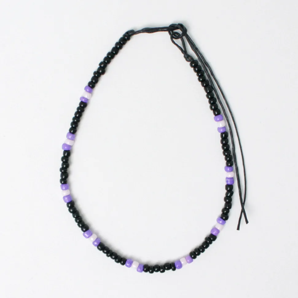 PHADUA / Multicolor glass bead anklet