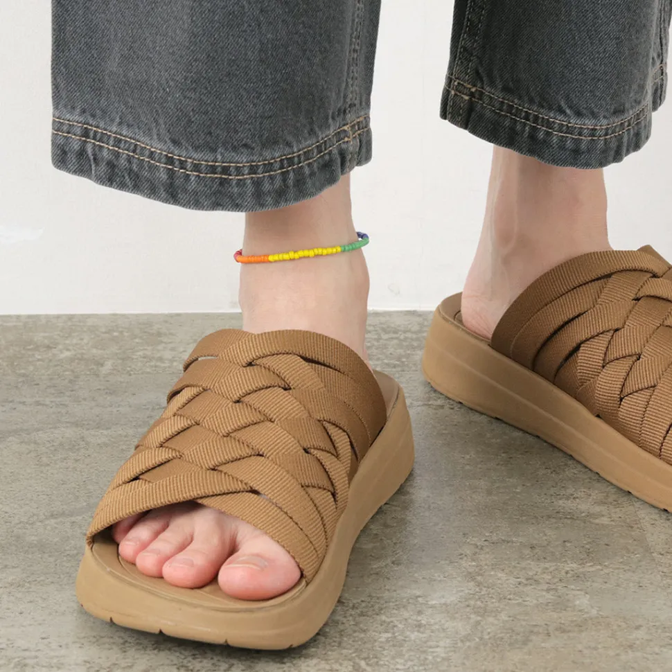 PHADUA / Multicolor glass bead anklet