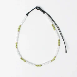 PHADUA / Multicolor glass bead anklet