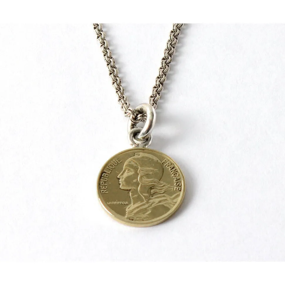 PHADUA / Old Coin Pendant Top FRANCE5