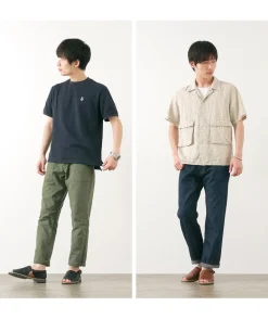 PHADUA / Open Toe Side Strap Leather Shoes