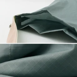 PHADUA / Ripstop Nylon Leather Sack/Shoulder Bag