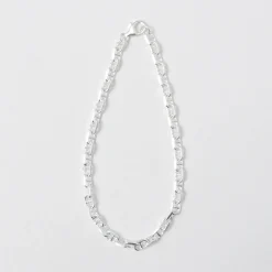 PHADUA / Semi solid anchor chain bracelet 925 silver