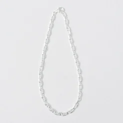 PHADUA / Semi solid anchor chain anklet 925 silver