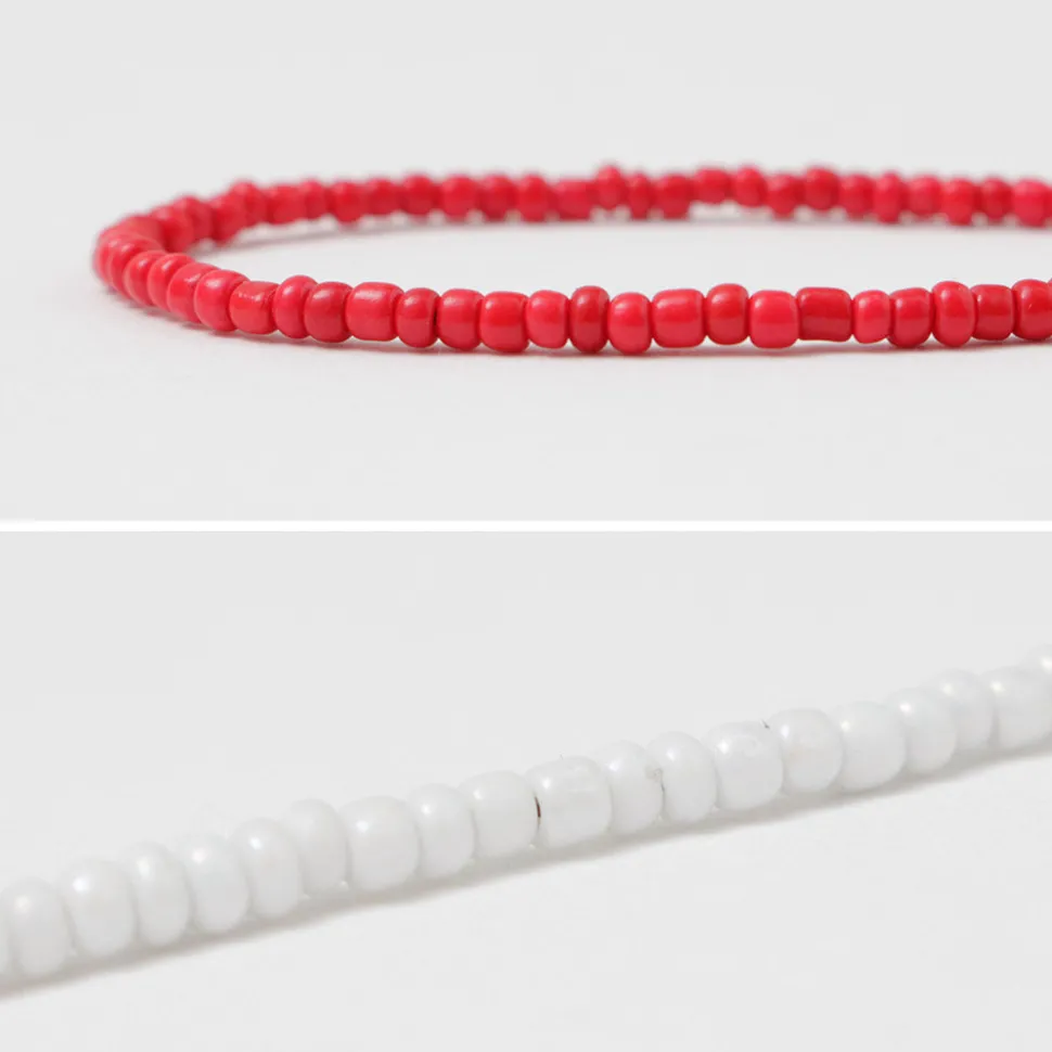 PHADUA / Solid glass bead bracelet