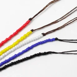 PHADUA / Solid glass bead bracelet